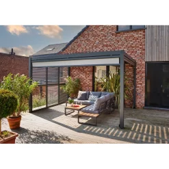 Central Park rolgordijnen voor pergola Riaci 300x390cm - 2 stuks