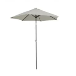 Central Park Stokparasol Sunny - D 288cm - Ecru - Kantelbaar Met Opwindmechanisme