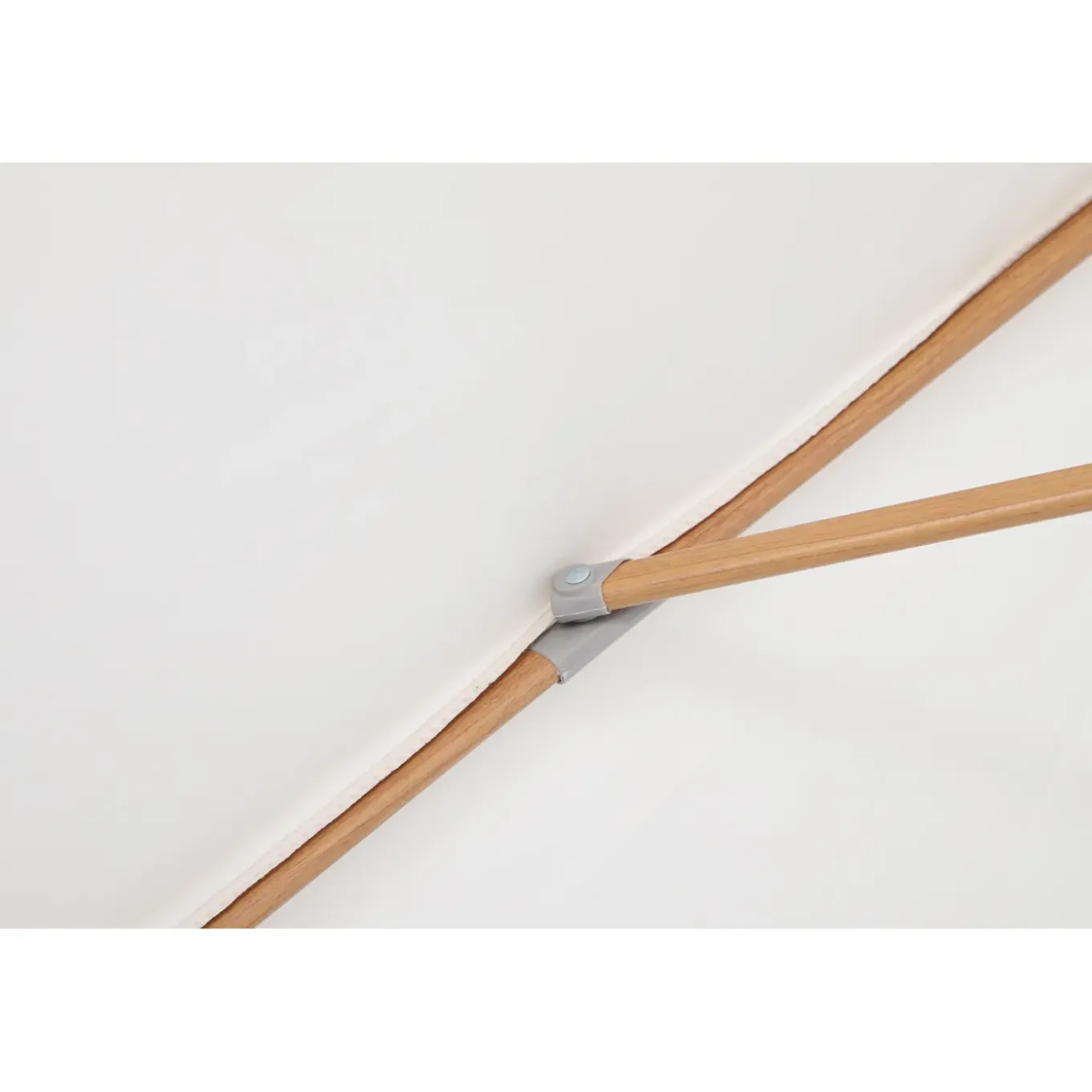 Central Park Stokparasol Sunny - D 288cm - Ecru - Kantelbaar Met Opwindmechanisme