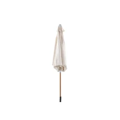 Central Park Stokparasol Sunny - D 288cm - Ecru - Kantelbaar Met Opwindmechanisme