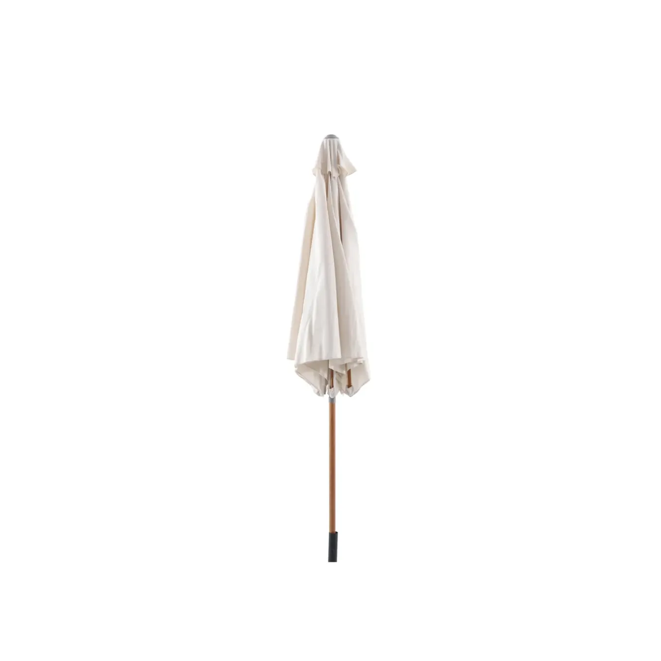 Central Park Stokparasol Sunny - D 288cm - Ecru - Kantelbaar Met Opwindmechanisme