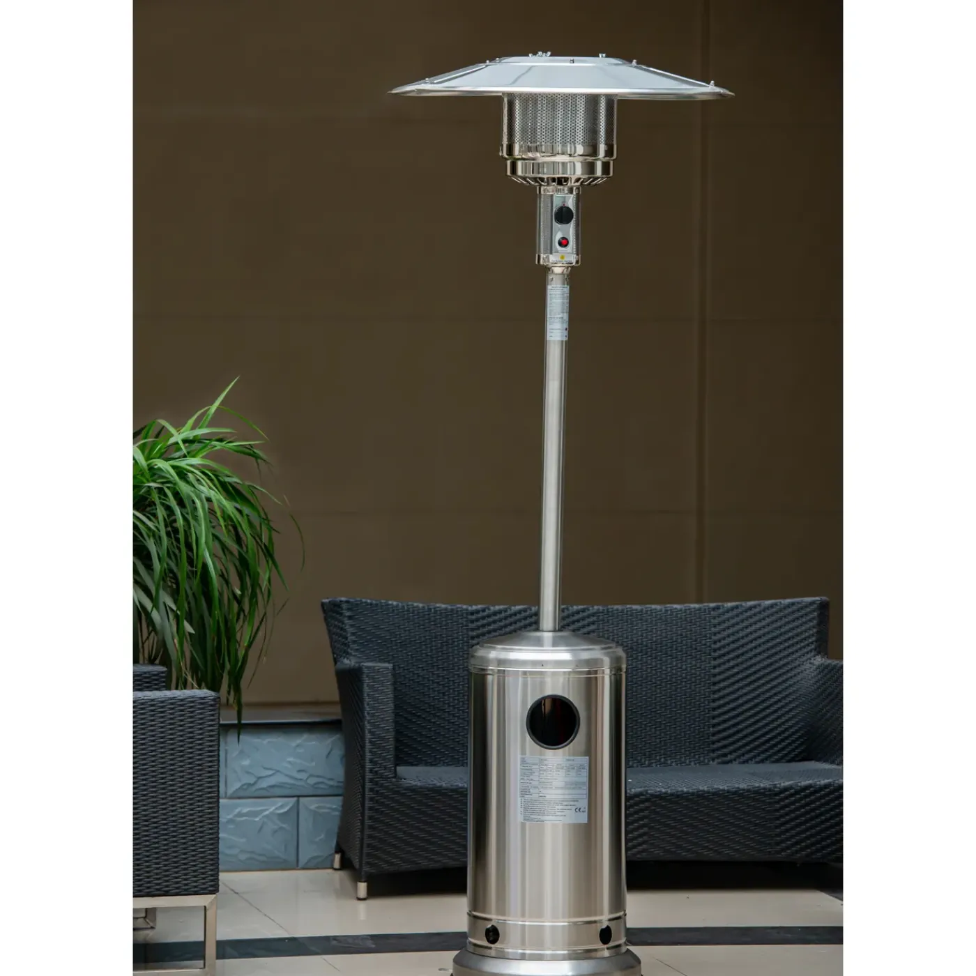 Central Park Terrasverwarmer - Staand - 13000W