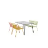 Central Park tuinbank Lily staal groen 127x63x86cm