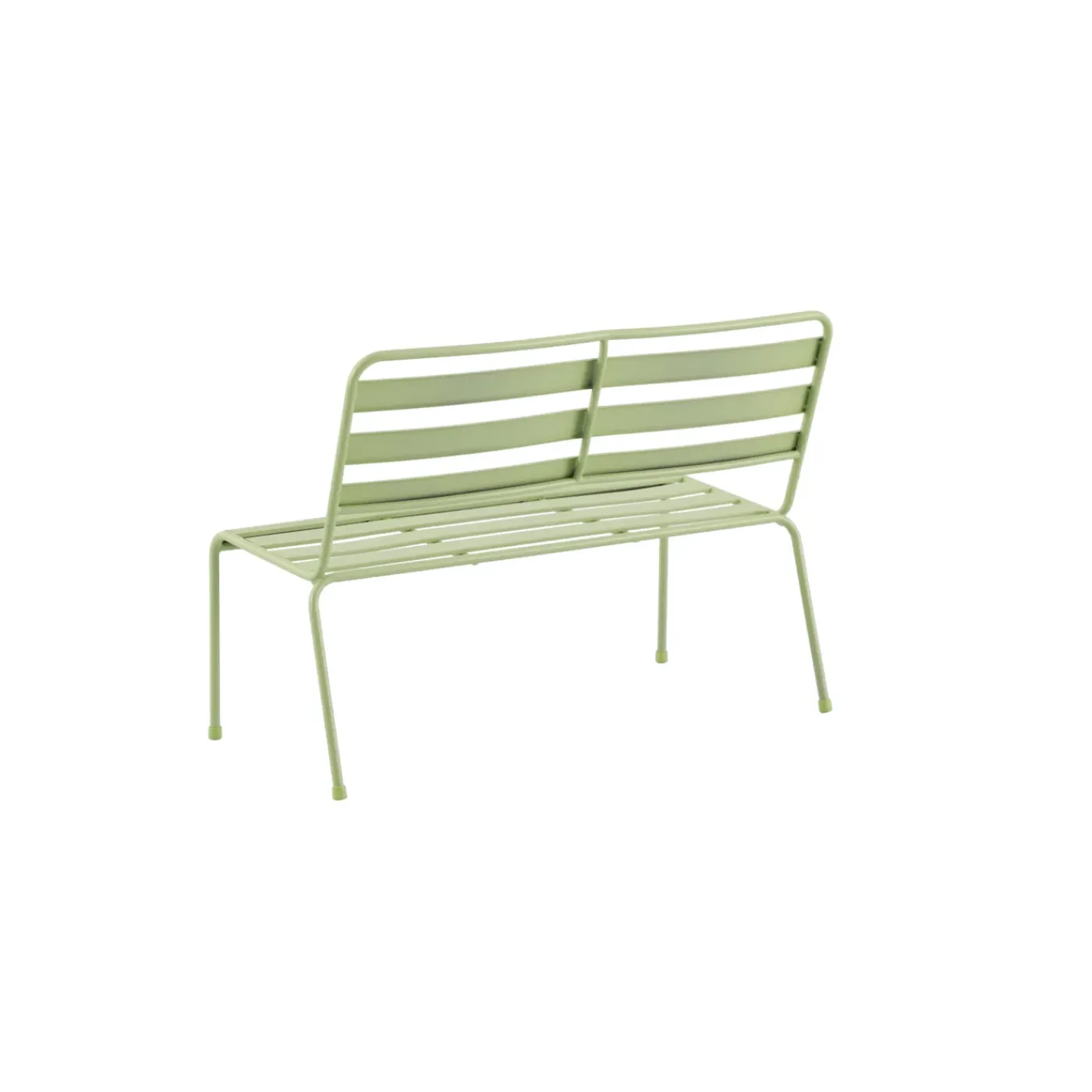 Central Park tuinbank Lily staal groen 127x63x86cm