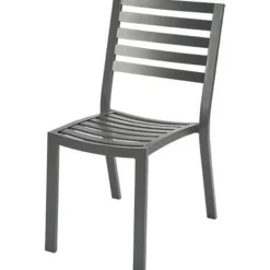 Central Park tuinstoel Vina stapelbaar grijs