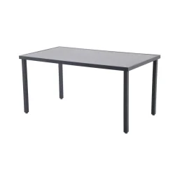 Central Park tuintafel Almunda aluminium/glas 145x80x72cm