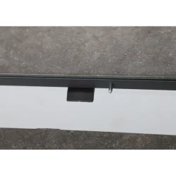 Central Park - Tuintafel - Andros - Aluminium/Glas 146x94x75cm - Uitschuifbaar (tot 219cm)