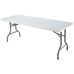 Central Park tuintafel Party inklapbaar 6 personen wit 180x75cm
