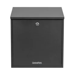 Central Park Wandbrievenbus Mailpal 500B - Staal - Zwart - 37,3x42x17,3cm