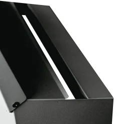Central Park Wandbrievenbus Mailpal 500B - Staal - Zwart - 37,3x42x17,3cm