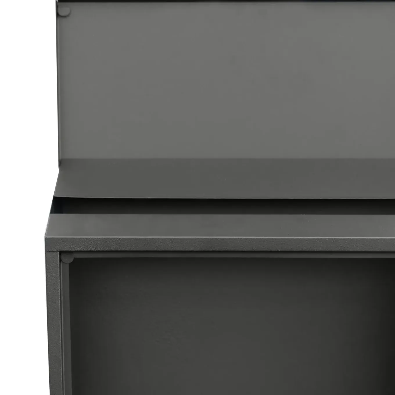Central Park Wandbrievenbus Mailpal 500B - Staal - Zwart - 37,3x42x17,3cm