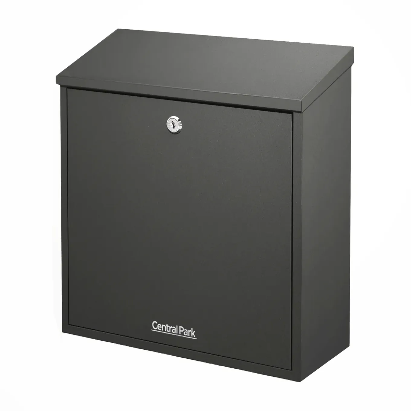 Central Park Wandbrievenbus Mailpal 500B - Staal - Zwart - 37,3x42x17,3cm