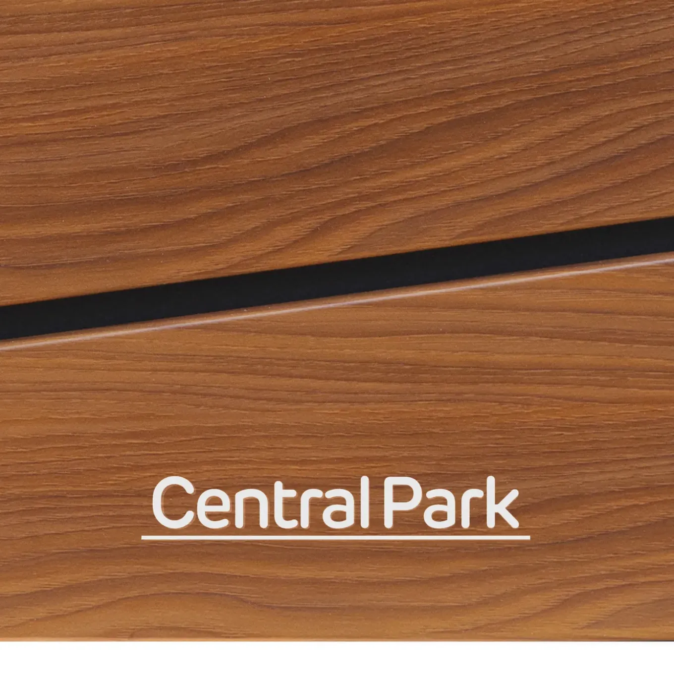 Central Park Wandbrievenbus Mailpal 900WD - Staal - Zwart-Bruin - 36,5x41x16,5cm