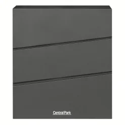 Central Park Wandbrievenbus Mailpal 900B - Staal - Zwart - 36,5x41x16,5cm