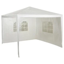 Central Park zijwand partytent Basic wit