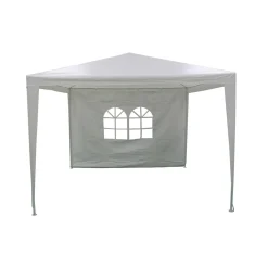 Central Park zijwand partytent Basic wit