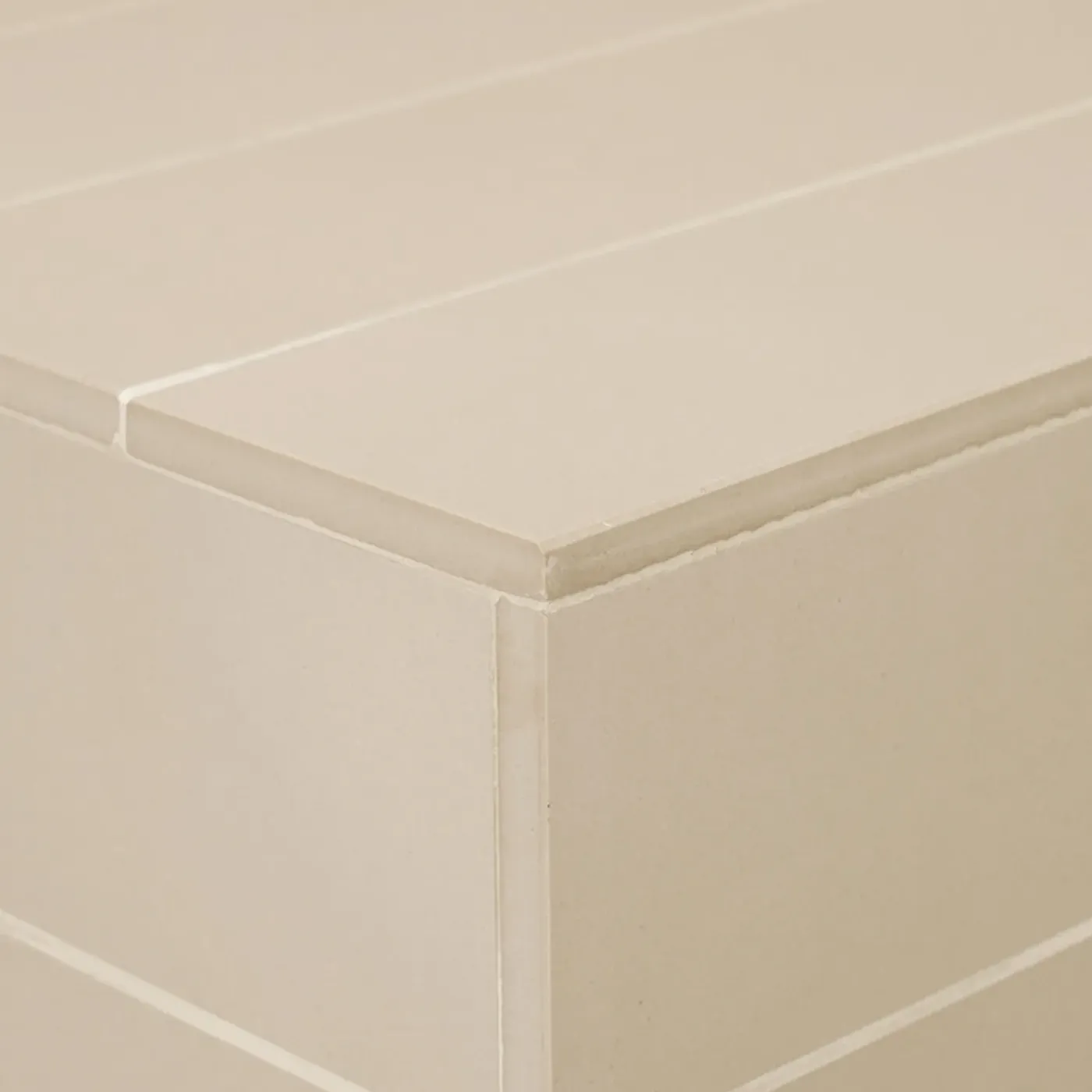 CeramicConnection Eenkleurige Vloer/wandtegel Toronto Beige Gematteerd 7,2x29,5 Cm 0.48 M²/d