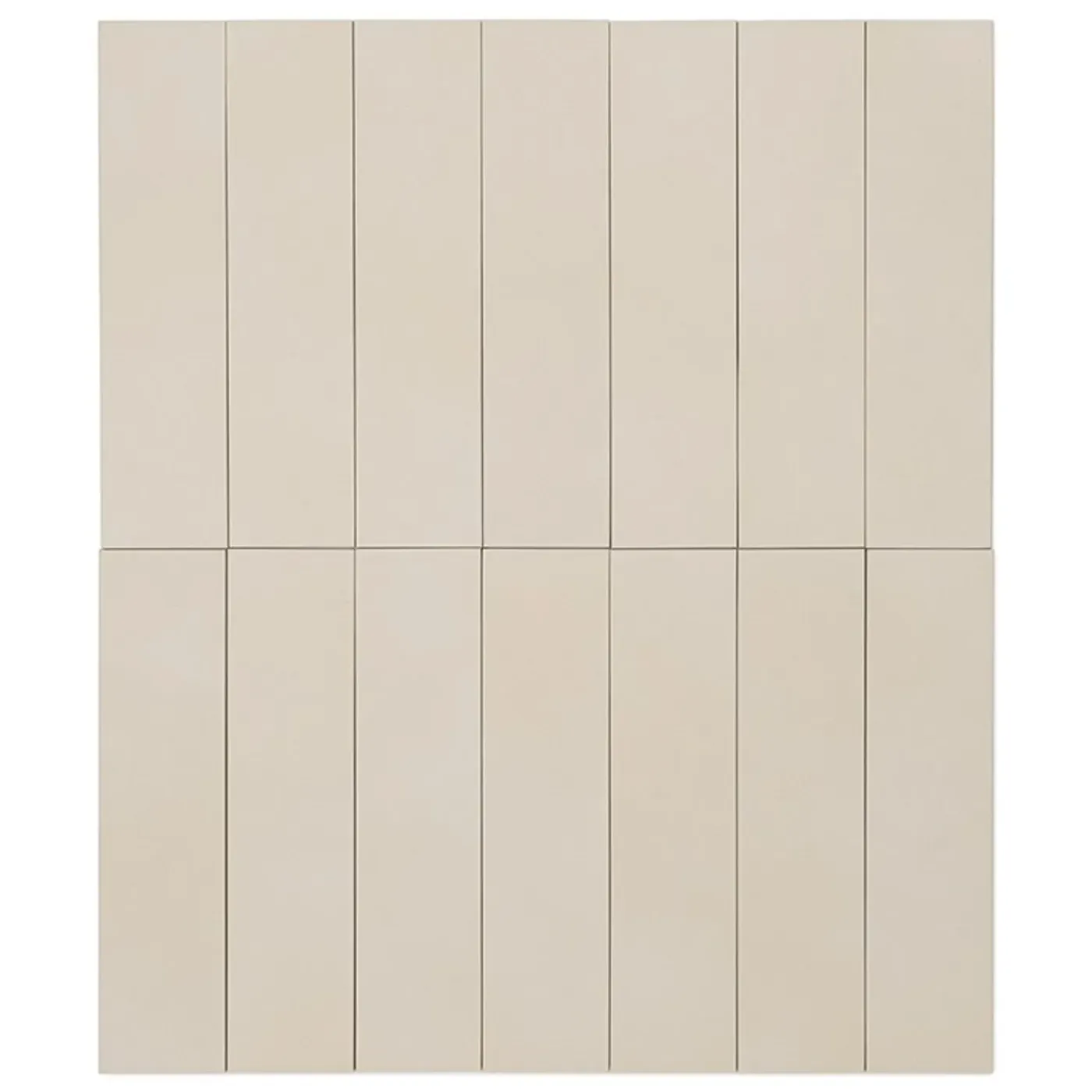 CeramicConnection Eenkleurige Vloer/wandtegel Toronto Beige Gematteerd 7,2x29,5 Cm 0.48 M²/d
