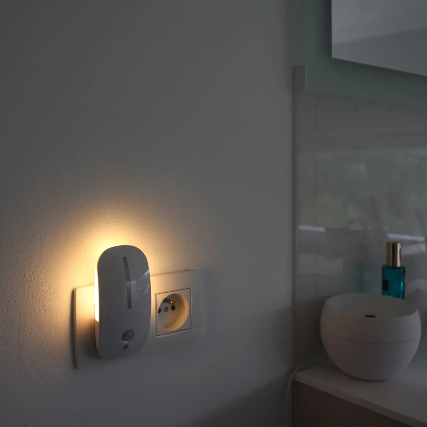 Chacon nachtlamp met beweging- en schemersensor