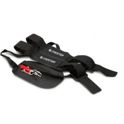 CHESTER - Benzine bosmaaier 52 cm³ - 3 messen + 1 dubbele draadkop