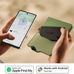 Chipolo - Bluetooth Tracker - Loop & Card - 2-pack - Apple Find My & Google Find Hub - 125 Db