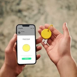 Chipolo - Bluetooth Tracker - Pop - Rood & Blauw & Geel & Groen - 4-pack - Apple & Google - 120 Db