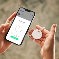 Chipolo - Bluetooth Tracker - Pop - Wit - 1-pack - Apple Find My & Google Find My Device - 120 Db