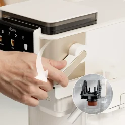 CIARRA Espressomachines - Koffiezetapparaat met Bonenmaler Melkschuimer CBSACM-D6