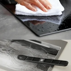 CIARRA Inductiekookplaat met Afzuiging - Plasma + Zeoliet Filtersysteem - Boost - 3365W CBBEH392B