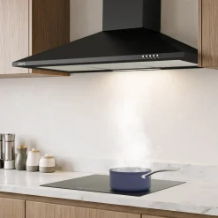 CIARRA Wandafzuigkap Afzuigkap 90 cm - A++ 406 m³/h - Recirculatie & Afvoer CBCB9201