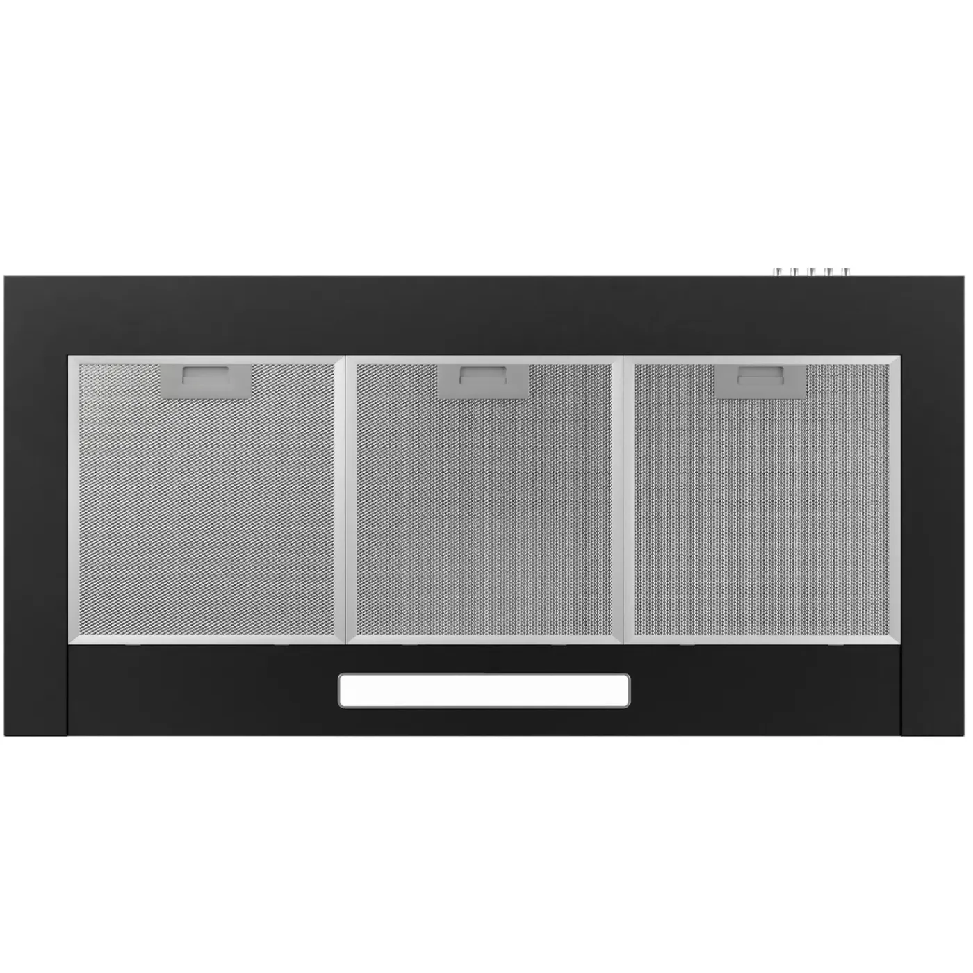 CIARRA Wandafzuigkap Afzuigkap - 90 cm 370 m³/u - LED-Verlichting Zwart CAB9201A