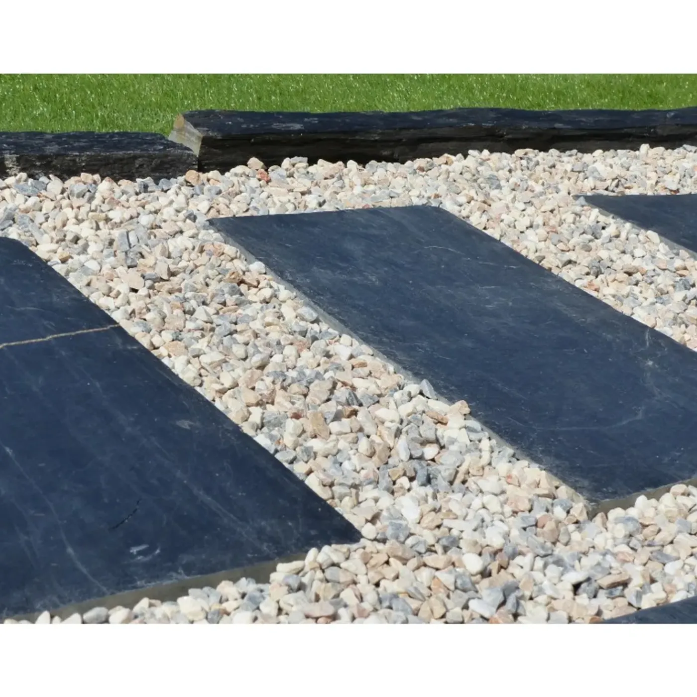 ClassGarden Stapsteen In Leisteen Rechthoek 100x30 - Pak Van 10 Stuk