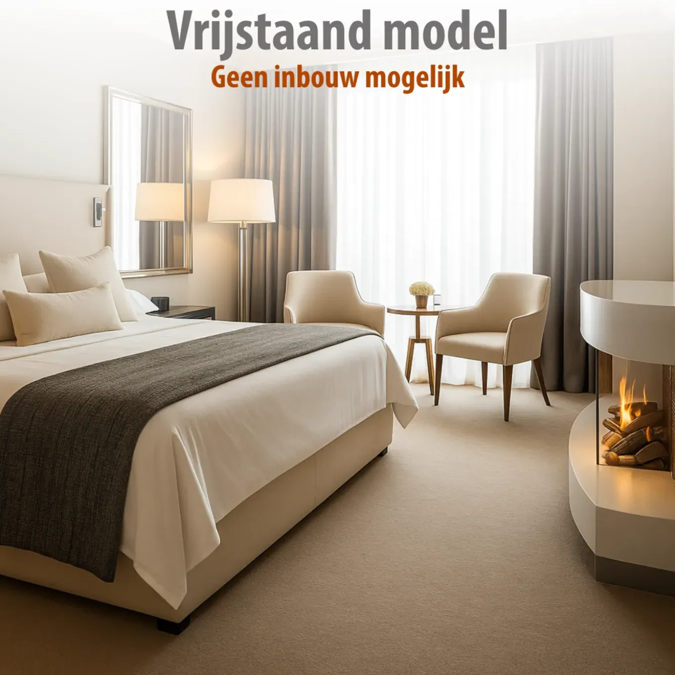 Classic Fire Sfeerhaard Elektrisch Montreal 2000w