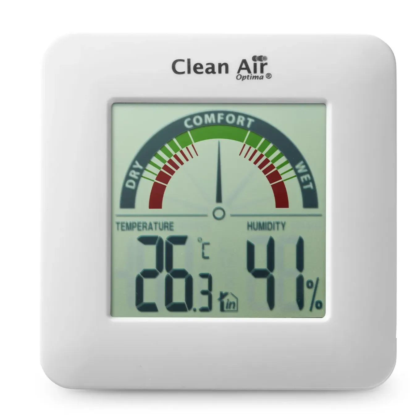 Clean Air Optima - Hygrometer En Thermometer Ht-01w