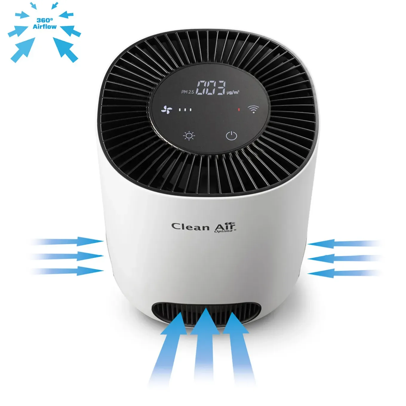 Clean Air Optima - Intelligente Hepa Ionisator Luchtreiniger Ca-502 Desktop Smart