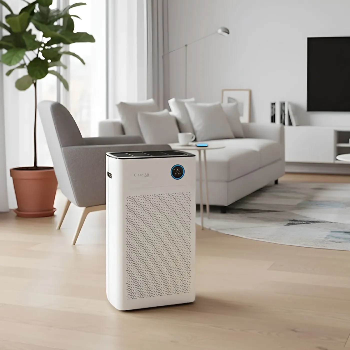 Clean Air Optima - Intelligente Hepa Uv Ionisator Luchtreiniger Ca-509pro Smart - Tot 90m² / 225m³