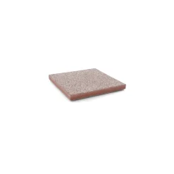 Cobo Garden Hamburg Buitentegel - Beton - Rood-Zwart - 40x40x3,9cm - 0,16m²