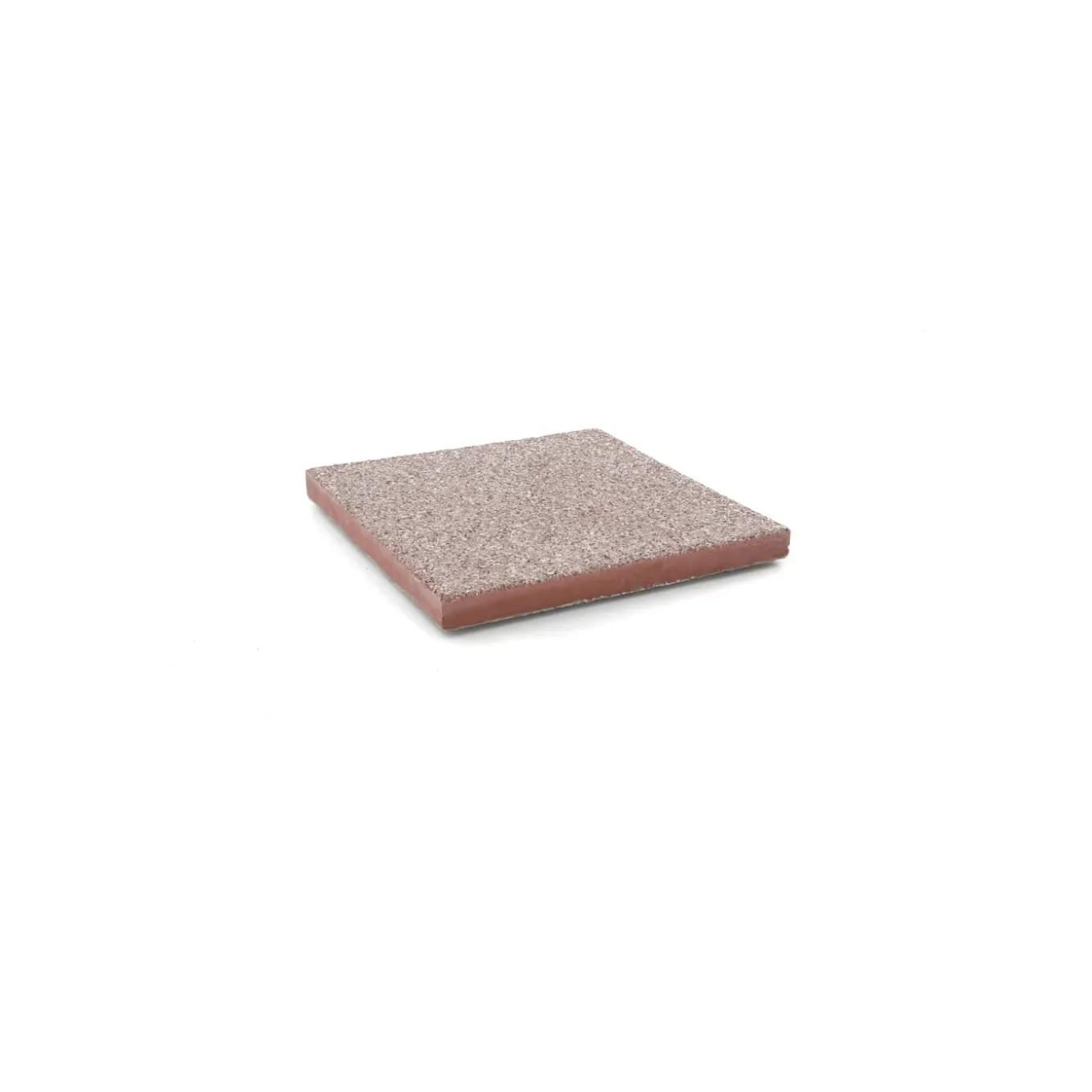 Cobo Garden Hamburg Buitentegel - Beton - Rood-Zwart - 40x40x3,9cm - 0,16m²