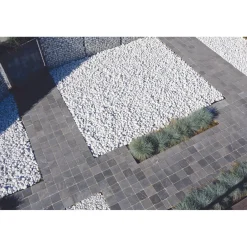 Cobo Garden Keien Carrara - Wit - Marmer - 15-25mm - 20kg