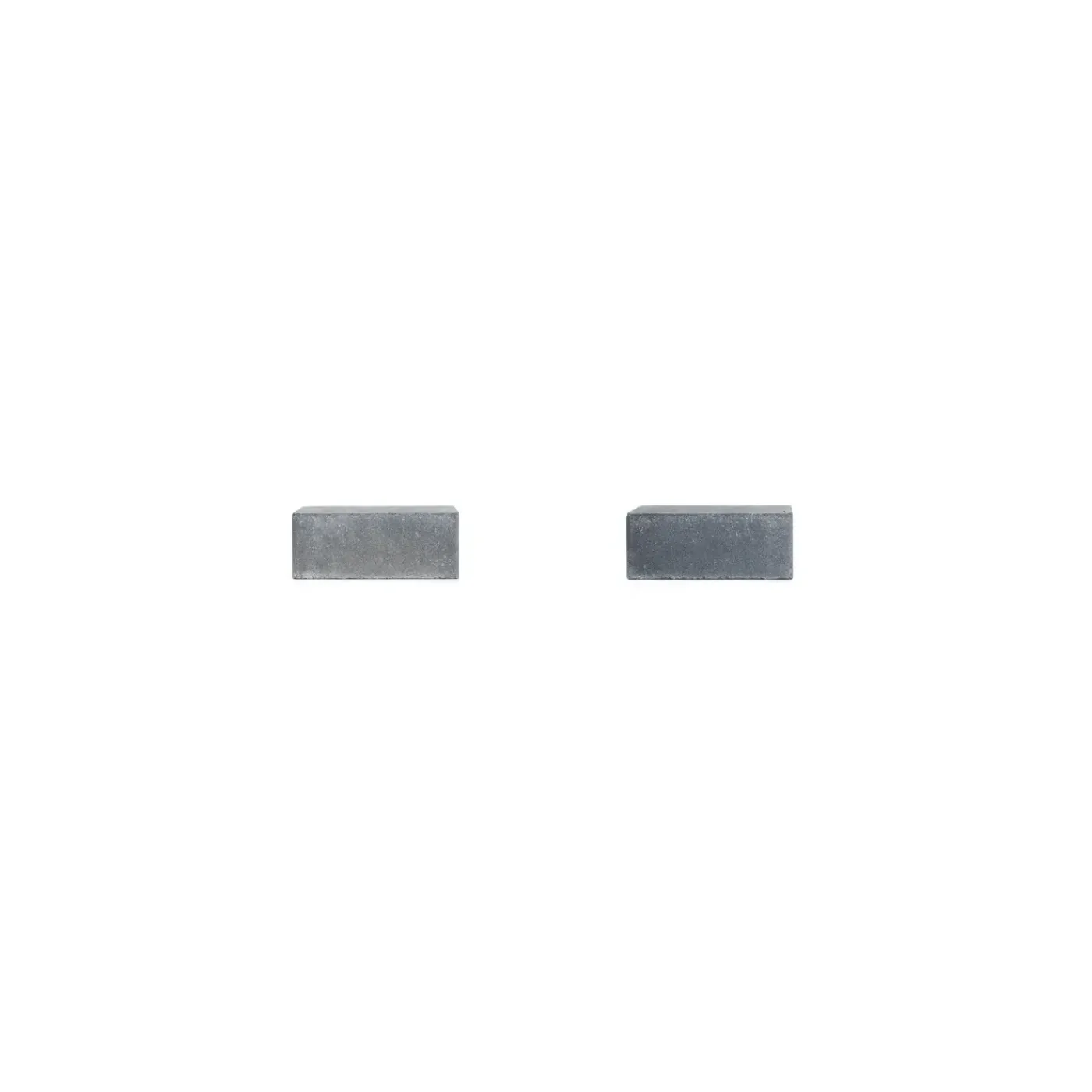 Cobo Garden Klinker - Beton Getrommeld - Grijs-Zwart - 15x15x6cm - 0,023m²