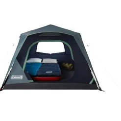 Coleman Skylodge - 4 Persoons Kampeertent - 229 X 229 X 165 Cm - 10,5 Kg - Grijs/blauw