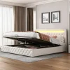 CollaHausse Collahause Gestoffeerd Bed-wit-180x200cm-lattenbodem Opbergruimte