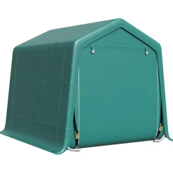 CollaHausse Motorgarage Tent - Groen - 240x200 Cm - Metaal Pe Stof Opslag Fiets Motor
