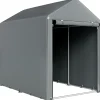 CollaHausse Opbergtent - Gegalvaniseerd Metaal - 1,2x1,8 M - Grote Deur Draagbaar