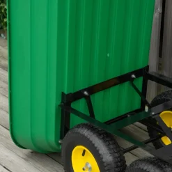 Collahausse Tuinkar - Groen - 125l - 118x58x102cm