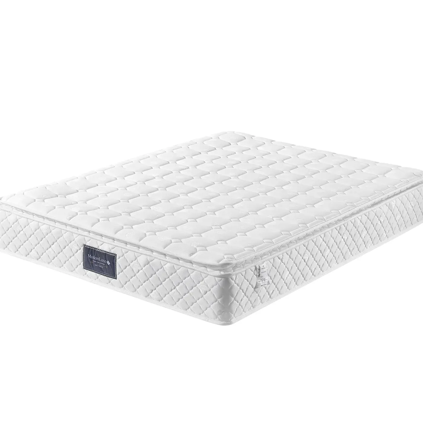 CollaHausse Tweepersoonsbed-beige Leinen-140x200cm-met Matras Opbergruimte Opbergbed