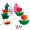 Colorations Maak en Versier je eigen Houten Tulp, Set van 12