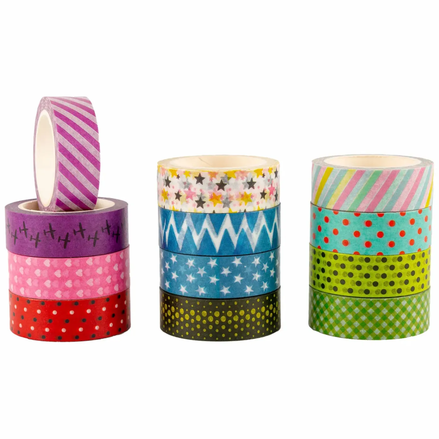 Colorations Washi Tape Patronen, 12 x 975cm.