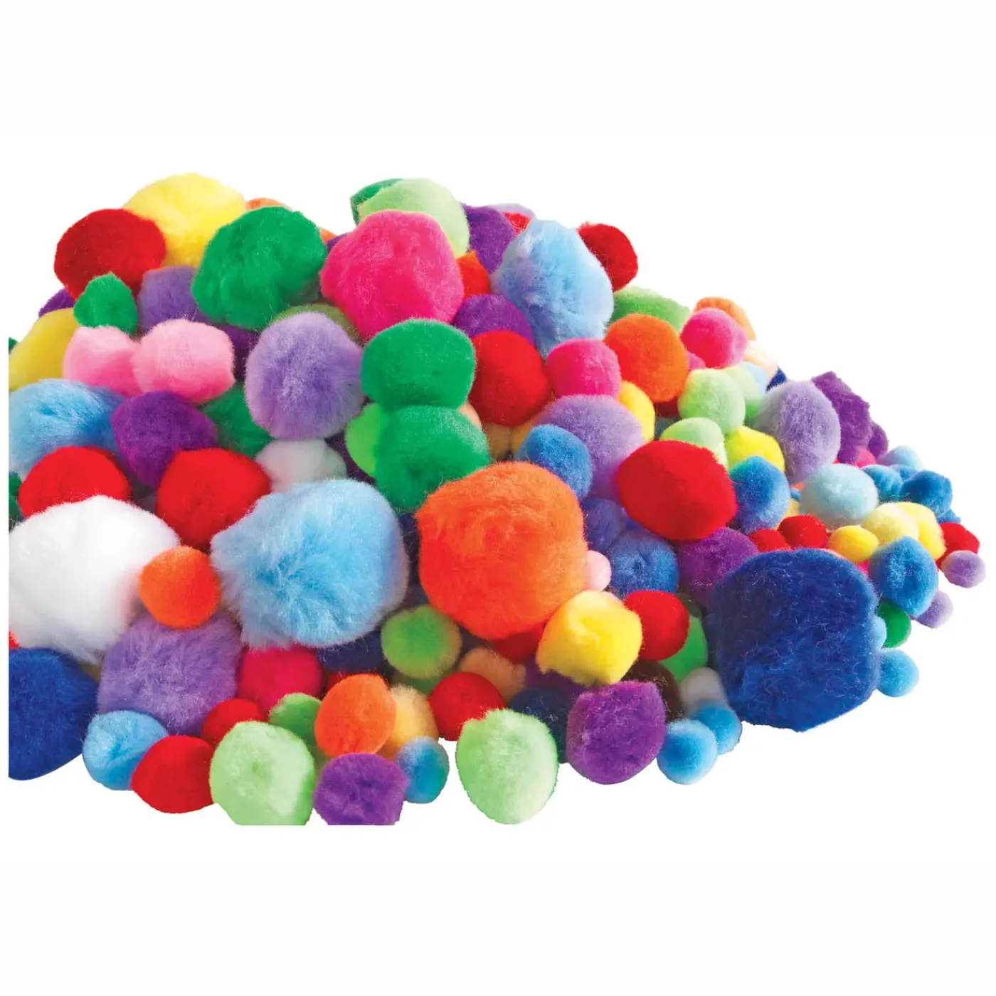 Colorations Zak Pompoms 450 gram, 1200st.