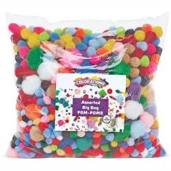 Colorations Zak Pompoms 450 gram, 1200st.